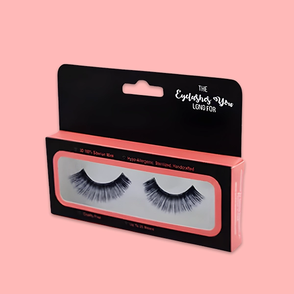 Eyelash boxes wholesale USA custom cosmetic packaging