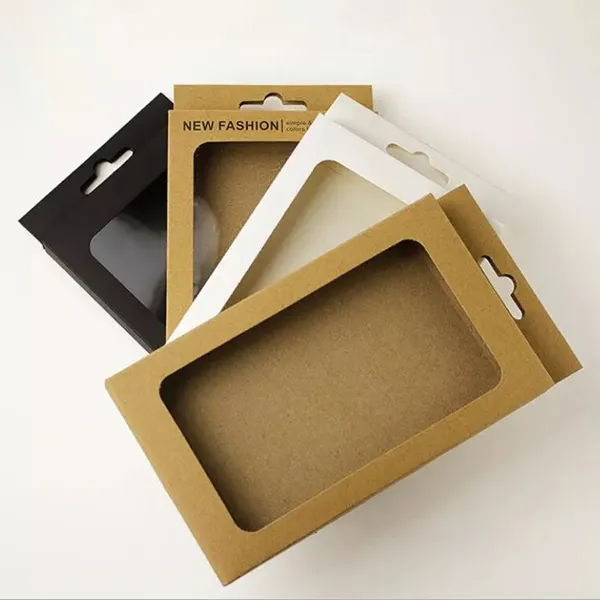 Custom window boxes for product visibility and style.