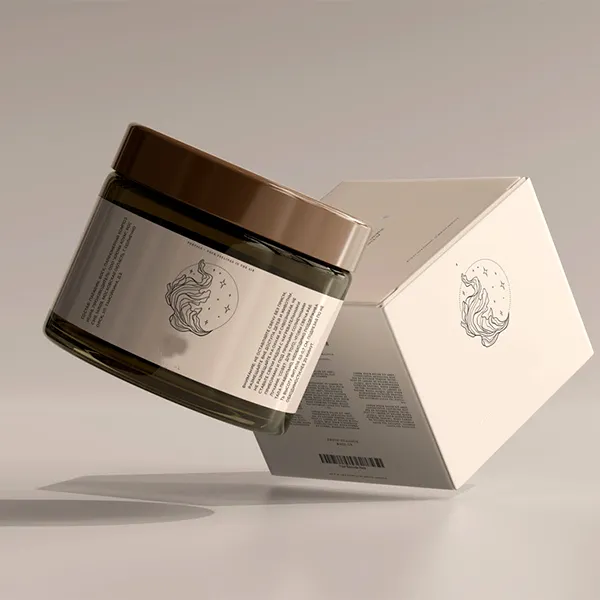 Candle jar boxes for USA candle packaging