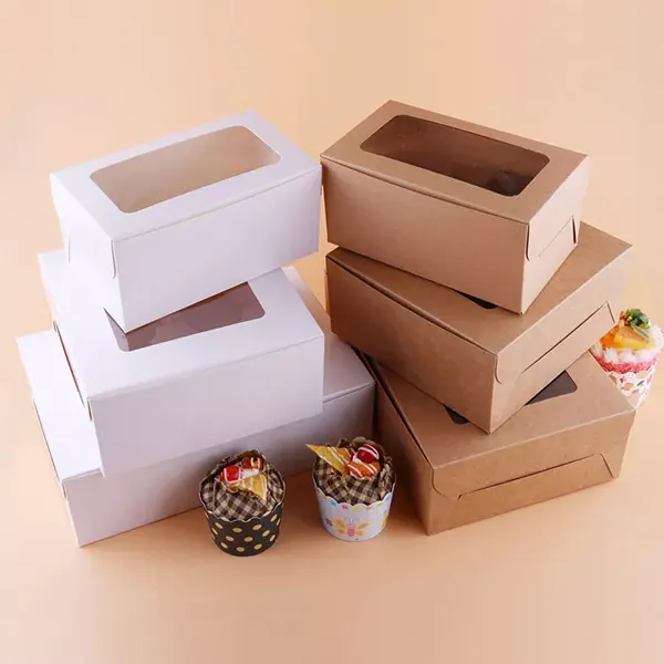 Eco-friendly kraft boxes for sustainable packaging.