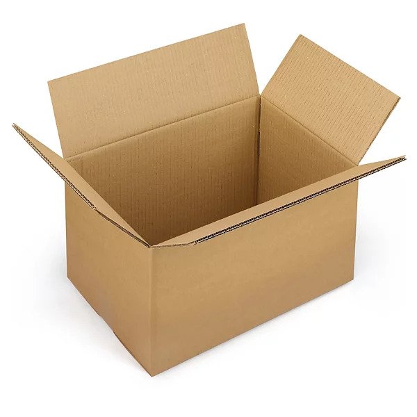 Double wall side open boxes stacked